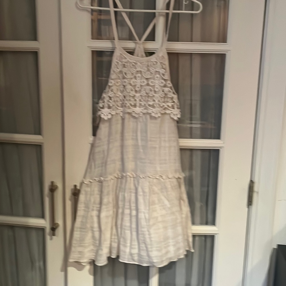 Off white pretty summer dress